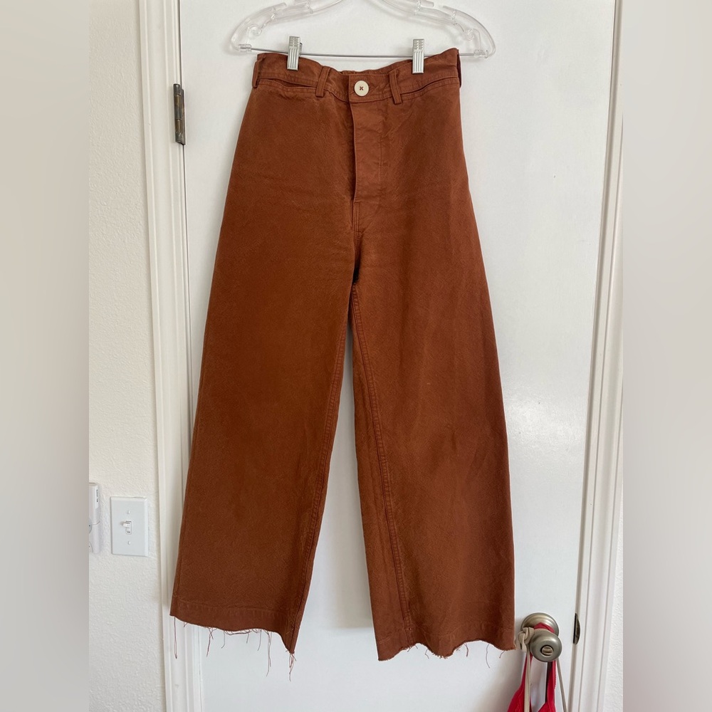 Jesse Kamm Sailor Pant in Skin Tone 34